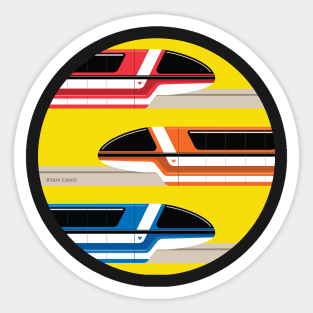 Monorail DL Sticker